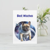 Französische Bulldogge Weltraum French Bulldog (Staand voorkant)