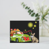 französische Bulldoggen Christmas French Bulldog Briefkaart (Staand voorkant)