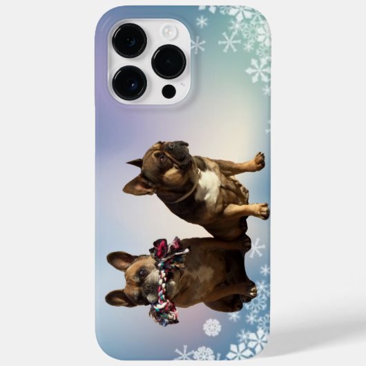 Französische Bulldoggen Freundschaft Case-Mate iPhone Case (Achterkant)