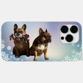 Französische Bulldoggen Freundschaft Case-Mate iPhone Case (Achterkant (horizontaal))