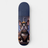  französische Bulldoggen Halloween French Bulldog Persoonlijk Skateboard (Voorkant)