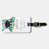 Französische Bulldoggen Kofferanhänger Bagagelabel (Voorkant horizontaal)