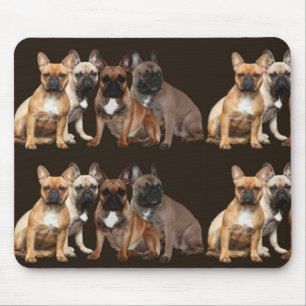 Französische Bulldoggen Mousepad Muismat