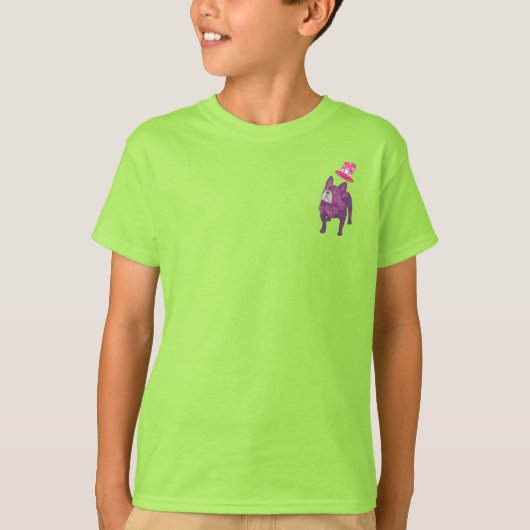 französische Bulldoggen Shirt (Voorkant)