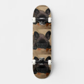 Französische Bulldoggen Skateboard (Voorkant)