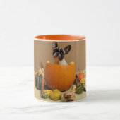 Französische Bulldoggen Tasse Halloween Mok (Midden)