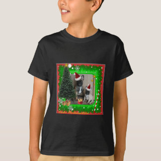 Französische Bulldoggen Weihnachten French Bulldog T-shirt