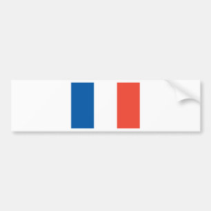 Französische Fahne Bumpersticker