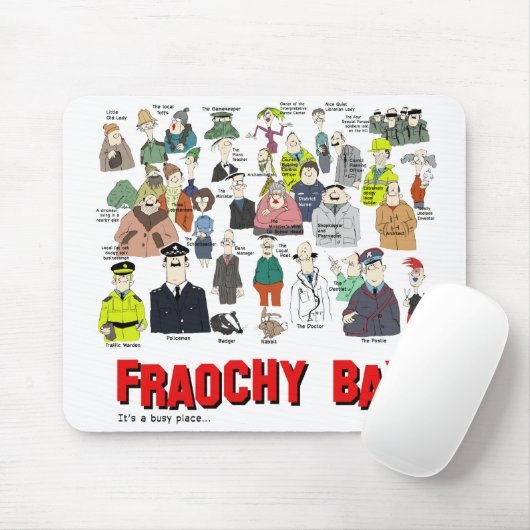 Fraochy Bay Mousemat Muismat (Met muis)
