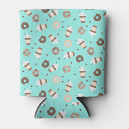 Frappuccino Coffee Sprinked Donut Patroon Blikjeskoeler