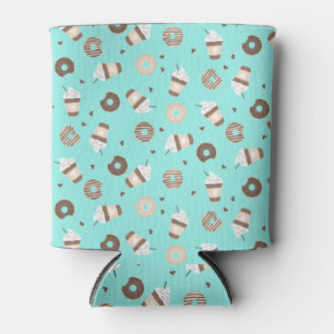Frappuccino Coffee Sprinked Donut Patroon Blikjeskoeler