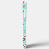 Frappuccino Coffee Sprinked Donut Patroon Case-Mate iPhone Case (Achterkant / Links)