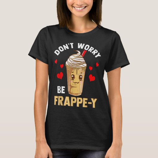 Frappuccino Lover Caffemet T-shirt (Voorkant)