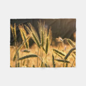 Frarm Fresh Wheat Field Fleece Deken (Voorkant (Horizontaal))