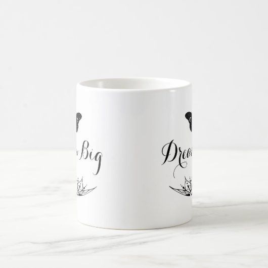 Frase Inspiradora Dream Big Koffiemok (Center)