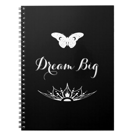 Frase Inspiradora Dream Big Notitieboek (Voorkant)