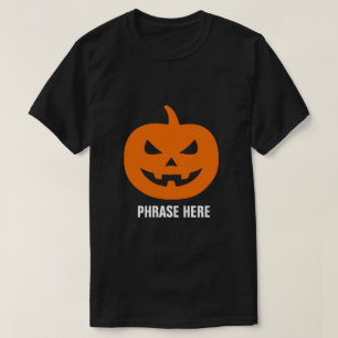 FRASE JACK O LANTERN PUMPKIN T-S TOEVOEGEN T-SHIRT