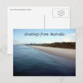 fraser aust groet briefkaart (Voorkant / Achterkant)