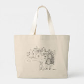 Fraser Castle, Schotse Canvas tas (Achterkant)