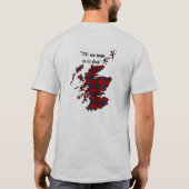 Fraser Clan Adult T-shirt (Achterkant)
