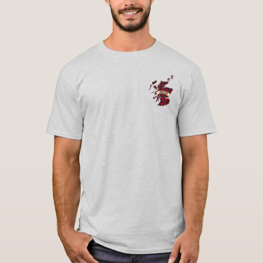 Fraser Clan Badge T-shirt (Voorkant)