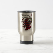 Fraser Clan Badge Travel Mug Reisbeker (Center)
