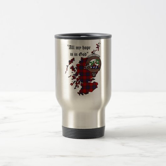 Fraser Clan Badge Travel Mug Reisbeker (Center)