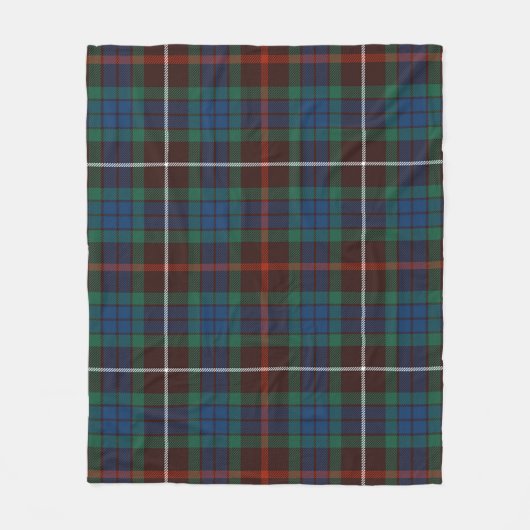 Fraser Hunting Ancient Plaid Fleece Deken (Voorkant)