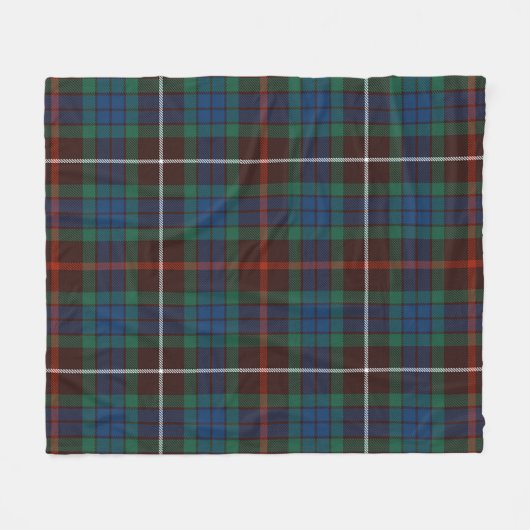 Fraser Hunting Ancient Plaid Fleece Deken (Voorkant (Horizontaal))