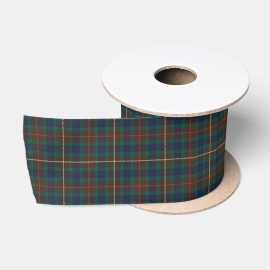 Fraser Hunting Tartan Plaid Patroon Satijnen Lint (Spoel)