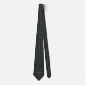 Fraser Hunting Tartan Schotse Clan Plaid Monogram Stropdas (Voorkant)