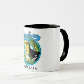 Fraser Island Australia Exploration logo Mok (Voorkant rechts)