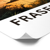Fraser Island Australia Reisprint Poster (Hoek)