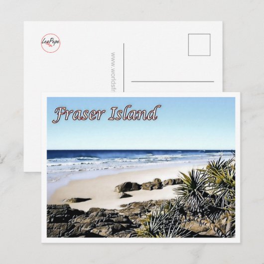 Fraser Island - Australië - Briefkaart (Voorkant / Achterkant)