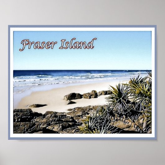 Fraser Island - Australië - Poster (Voorkant)