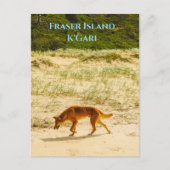 Fraser Island / Briefkaart K'Gari (Voorkant)