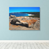 Fraser Island kust schilderachtig landschap Austra Canvas Afdruk (Insitu (Houten vloer))