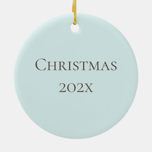 Fraser Island Latitude & Lengtegraad op maat Keramisch Ornament (Achterkant)