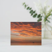 Fraser Island Sunset Briefkaart (Staand voorkant)