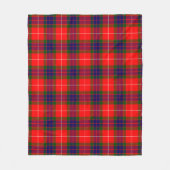 Fraser Modern geruit Fleece Deken (Voorkant)