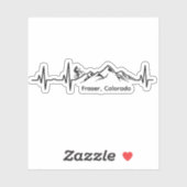 Fraser MTB Vinyl Sticker (Vel)