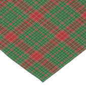 Fraser of Castle Leathers Tartan Korte Tafelloper (Hoek)