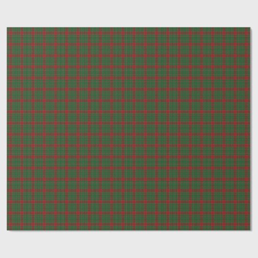 Fraser of Castle Leathers Tartan Plaid Patroon Cadeaupapier (Vlak)