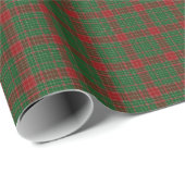 Fraser of Castle Leathers Tartan Plaid Patroon Cadeaupapier (Rol Hoek)