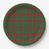 Fraser of Castle Leathers Tartan Plaid Patroon Papieren Bordje (Voorkant)