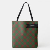 Fraser of Castle Leathers Tartan Plaid Patroon Tote Bag (Voorkant)