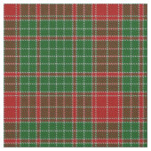 Fraser of Castle Leathers Tartan Stof (Close Up)