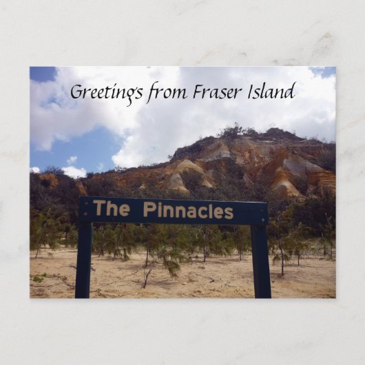 fraser pinnacles briefkaart (Voorkant)