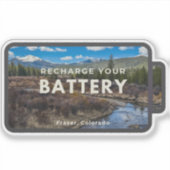 Fraser Recharge Sticker (Voorkant)