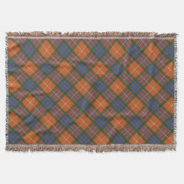 Fraser Red A Original Scottish Tartan Deken